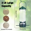 Udbrud Feeder Column, Bird Feeder with 2 Feeding Stands, Grains,