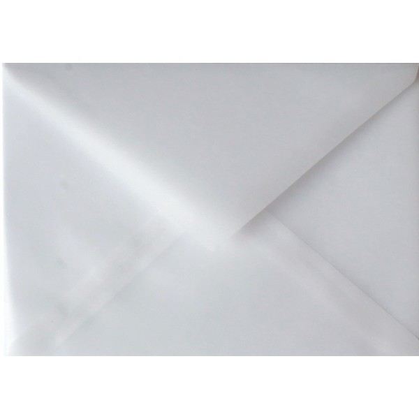 Netuno Pack of 25 Transparent Envelopes DIN C5 162 x