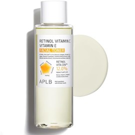 APLB Retinol Vitamina C Vitamina E Tónico Facial | Retinol Vita Cen 12.0% 5.41 Fl.Oz/Korean Skincare, Repone La Humedad, Revitaliza para Suave y Mejor