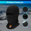 LANLFY Summer FR Balaclava, Black-2pcs, One Size