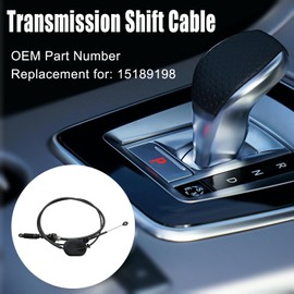 WayJun 15189198 Automatic Transmission Shift Cable Compatible with Chevy Blazer 1999-2005, Chevy S10 1999-2004, GMC Sonoma 1998-2004, Jimmy 1998-2005