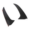 2 Pcs Rear Bumper Spoiler Air Vent Cover Lower Air