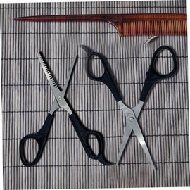 Ipetboom 1Pc Stainless Steel Hair Cutting Scissors for Professional Hairdressing Trimming Tool Lightweight Design for Easy Use for Home and Salon