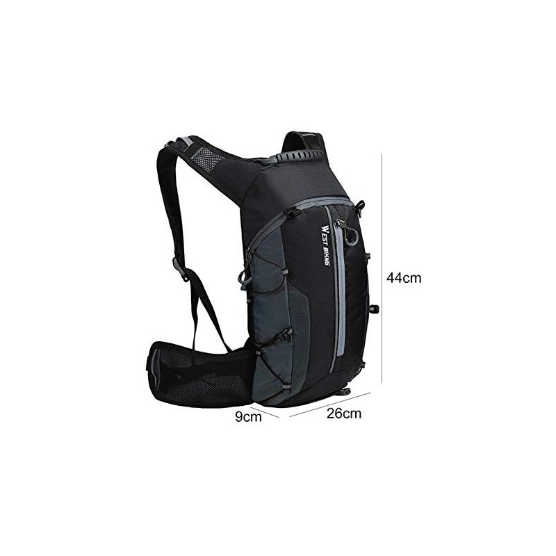 belupai Waterproof Bicycle Bag, Cycling, Mountaineering Backpack, Breathable, 10L, Ultralight,