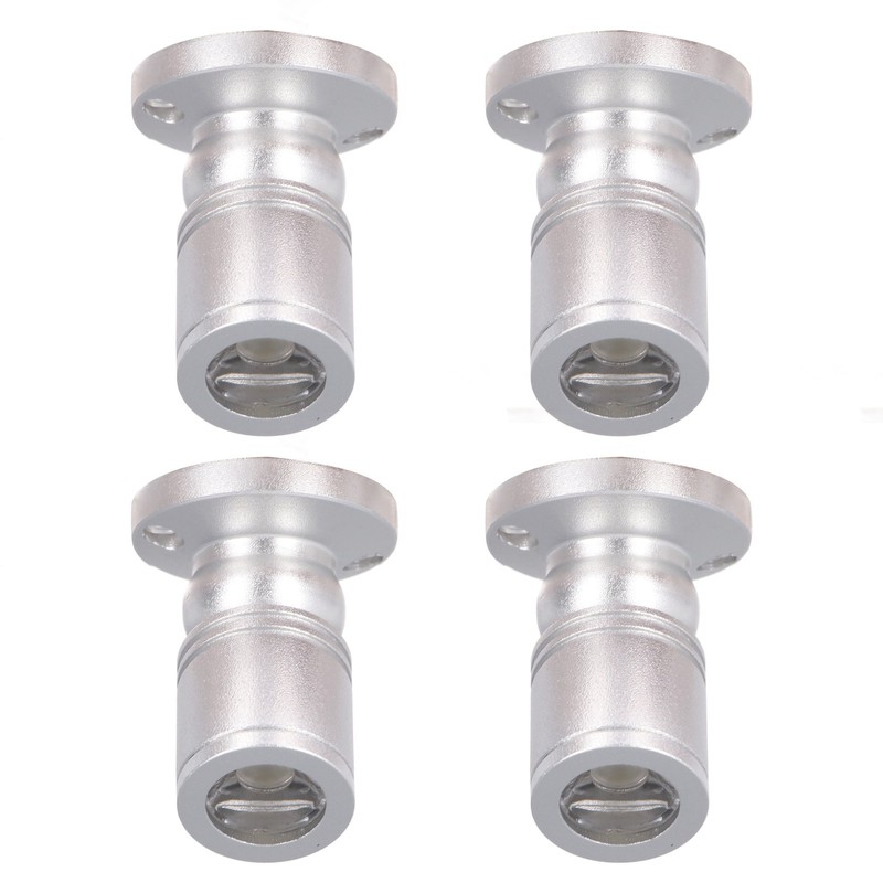 4pcs LED Display Spot Lights 5V Dimmable USB Mini Spotlight
