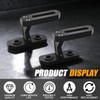 Dual A-Pillar Light Mount Off-Road Ditch Lights Mounting Brackets Compatible