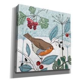 Epic Graffiti 'Robin Collage' by Elle Media Group Ltd Canvas Wall Art, 12" x 12"