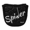 Golf Mallet Square Putter Cover Magnetic Heel-Shaft Headcovers Fits for
