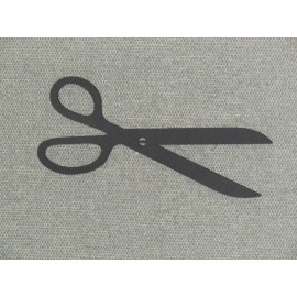 Handmade Extra Large 18" Wooden Wall Scissors Wall Art Decor for Sewing Room