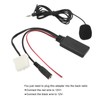 Bluetooth5.0 AUX IN Cable Adapter ISO Handsfree Microphone Replacement for