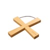 YOSHIKI YK-MNS Bamboo Magnetic Trivet, Stylish, Camping, Heat Resistant, Pot,