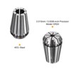 sourcing map 2 Pcs ER20 4mm Spring Collet Chuck High