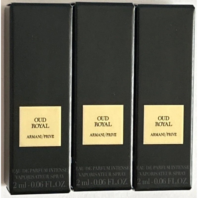 Armani Prive 3x ARMANI PRIVE OUD ROYAL EDP 2.0ml .06fl