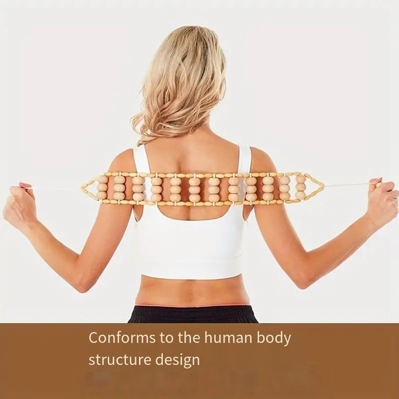 Rope Back Massager - 47.2 Inches Massager Tool for Back,