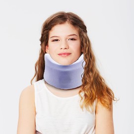 Aogigigio Neck Cervical Collar Cover - 2 Pcs Neck Brace Dust Cover Sleeve for Women Men, Soft & Comfortable for Sleeping Working Breathable Purple