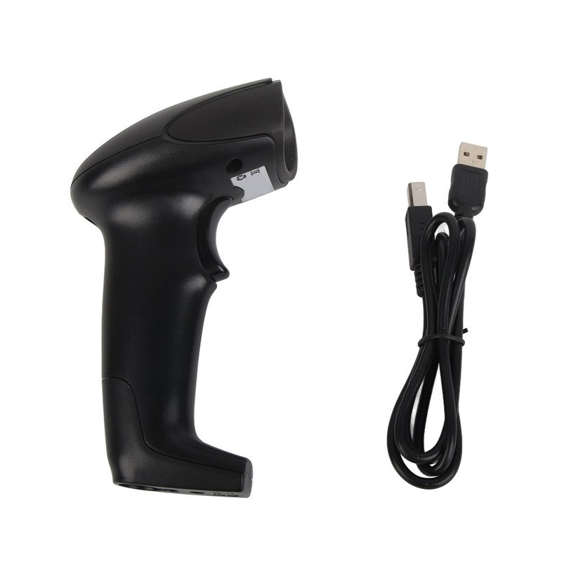 Wireless Barcode Scanner USB Ergonomics Handheld 1D Code Reader Automatic
