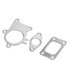38mm/1.5in Gasket 5Bolt Downpipe Combo Kit Fitting for T3/T4 Turbocharger