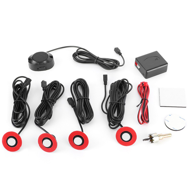 16.5mm Car BuiltIn Backup Radar Sensor Reversing Assistance with Audio