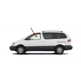 NAGD Fits 1998-2003 Toyota Sienna Mini Van Driver Side Left Front Door Window Glass