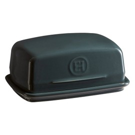 Emile Henry Butterschale, Keramik, Feu Doux, 16.5x11.5x7.5 cm
