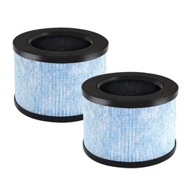 ATXKXE MK01 Air Filter replacement for Aroeve Air Purifiers Filter MK01,H13 True HEPA Filter Compatible with MK01 MK06 Air Purifier, TZ-K1&DH-JH01, EPI080/EP1080& EPI081/EP1081,2 Pack