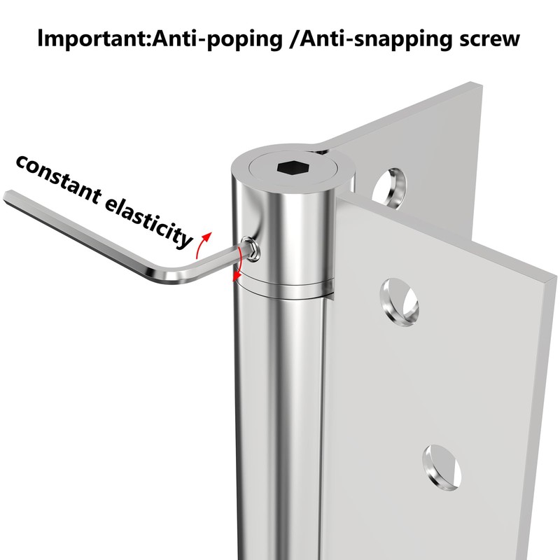 Hinges Self-Closing Door Hinges 4 inch 304 Stainless Steel Hinges
