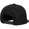 Volcom Quarter Twill Snapback Cap, black