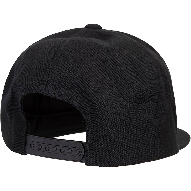 Volcom Quarter Twill Snapback Cap, black