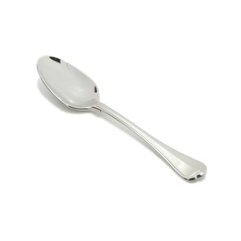 Fortessa San Marco 18/10 Stainless Steel Flatware Dessert/Oval Soup Spoon, Set of 12