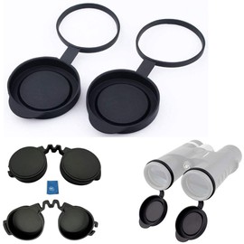 A&R Photo, INC. A&R Photo Front and Rear Lens Cap Cover Compatible with Nikon PROSTAFF P7 10X42 Binoculars