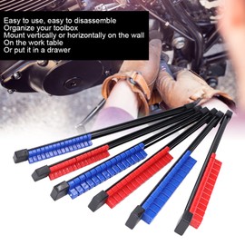 6pcs Socket Organiser Tray Multi-Purpose ABS 1/4 Inch 3/8 Inch 1/2 Inch Socket Organiser Tray Car Repair Tools, Other Home Hardware and Accessories