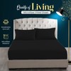Sunshine Comforts Microfiber Fitted Sheets Breathable, Anti Wrinkle 26cm Deep