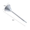 Okiyakusama Oil Funnel Long Neck Funnel Metal Funnel for Fuel