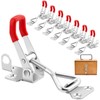 Pack of 8 Tension Clasps, Metal Crate Lock Adjustable with