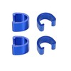 X AUTOHAUX 12pcs Bike Brake Cable Clip C Style Clamp