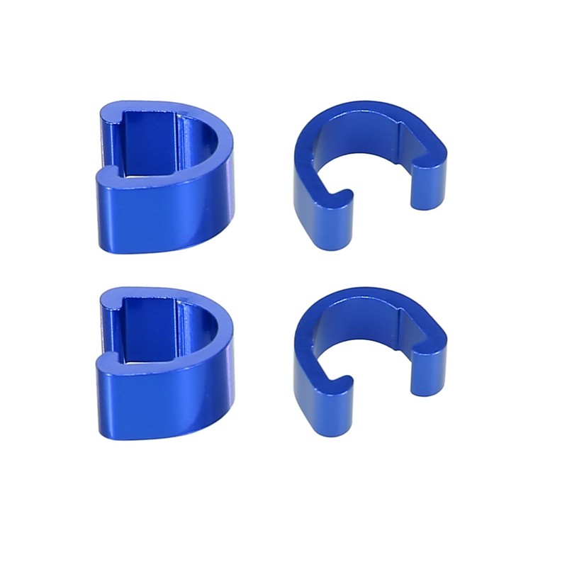 X AUTOHAUX 12pcs Bike Brake Cable Clip C Style Clamp