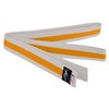 Ju-Sports Budogürtel Belt, WeiXfffd/Gelb/WeiXfffd, 240