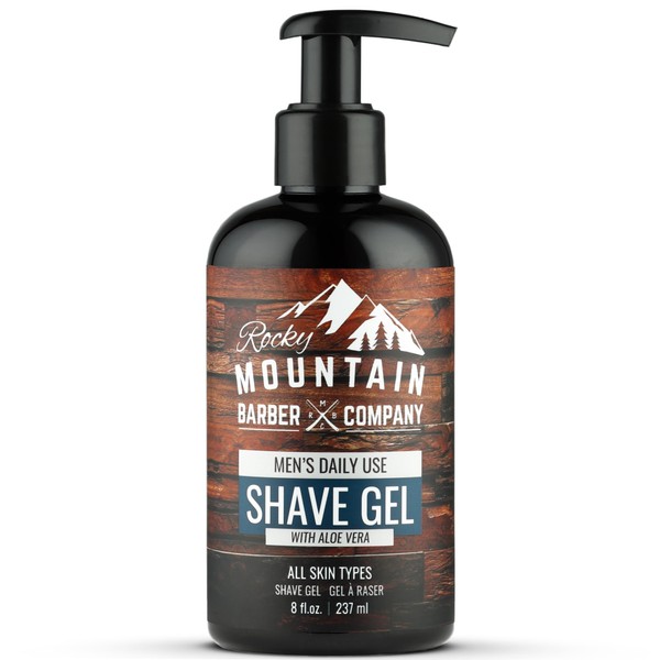 Men's Shave Gel - Clear Shaving Gel So You Can