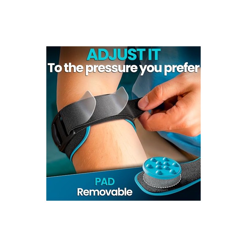 NativoDex Tennis Elbow Support Strap for Men & Women, Adjustable