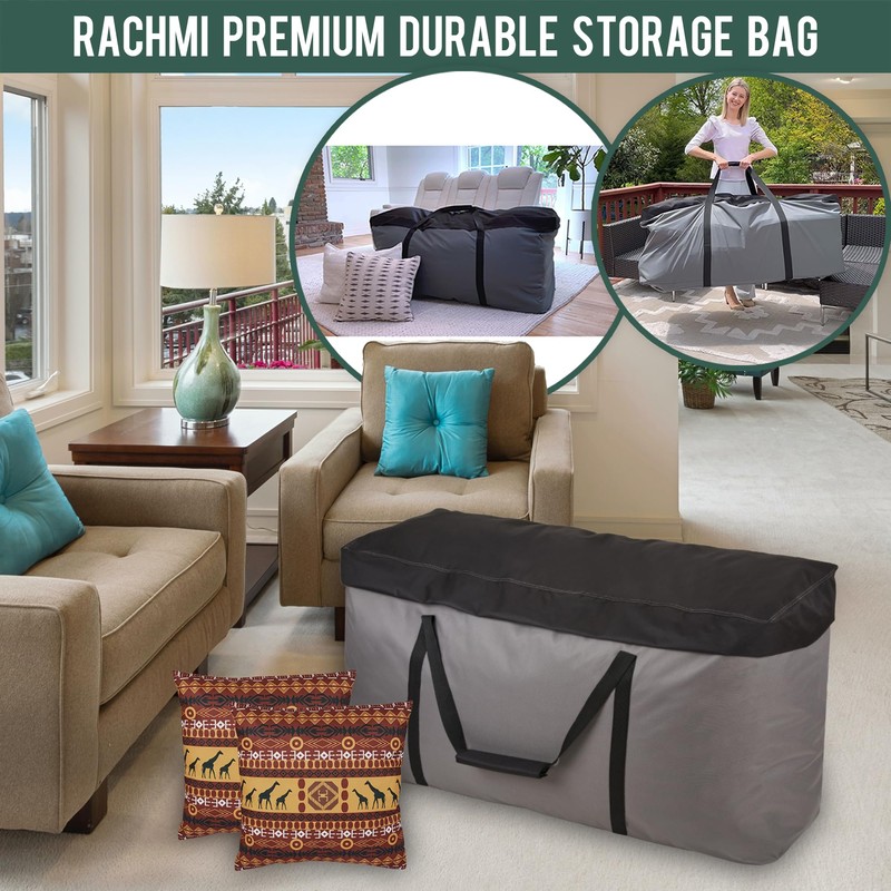 Rachmi Cushion Storage Bag (152 Gal) 60 Inch with Zipper