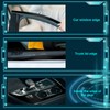 Ireer 3 Rolls Gloss Black Vinyl Wrap with Tools Vinyl