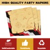 WERNNSAI Pirate Party Supplies - 64 PCS Pirate Plates Napkins