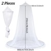 HOOPOE Mosquito Net Bed Travel, Pack of 2 Canopy Bed