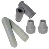 ZJchao Kit de Muletas para Ancianos de 6 Uds, Almohadillas