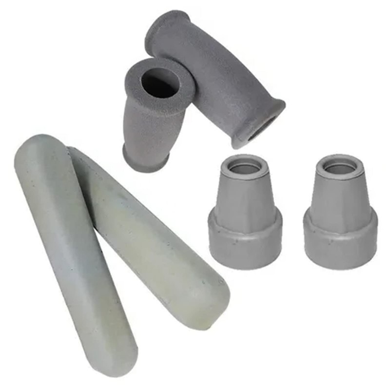ZJchao Kit de Muletas para Ancianos de 6 Uds, Almohadillas
