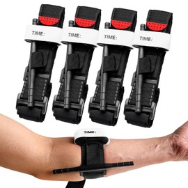 Bocguy Pack of 4 Tourniquets, 95 cm Tactical Emergency Turniqie with Quick One-Handed Application, Torniquete for Emergency Bleeding Control, Rhino Rescue, Camping, Hunting, Turnequi Ambu Bag