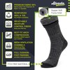 Alvada Mens Merino Wool Crew Socks Thermal and Warm Socks