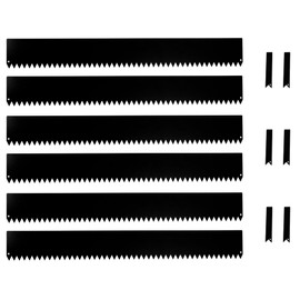 Tie Down 48 inch x 8 inch Metal Landscape Edging Kit, 6 Steel Plates & 6 Steel Connectors - 24 Total Linear feet, for Garden Edging Border, Flowerbeds & Paver Edge, Enhance Landscaping & Flower Bed