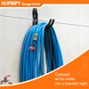HUPBIPY Heavy Duty Garage Hooks 4 Pack, J Shaped Hanger,