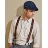 Rayson Flat Cap Breathable Summer Mesh Golfer Hat Newsboy Hats